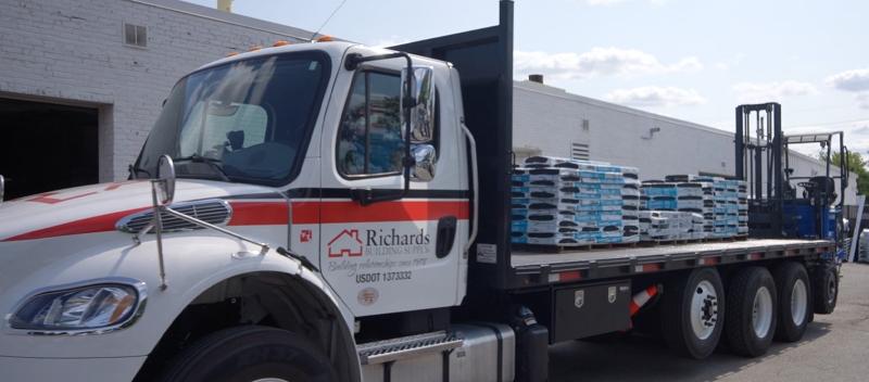 Richards Building Supply Delivery Truck